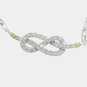 Rocco Infinity Diamond Pendant