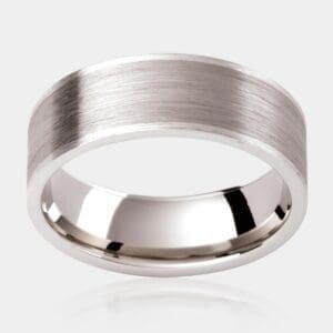 Cougar Two Tone Men's Wedding Ring