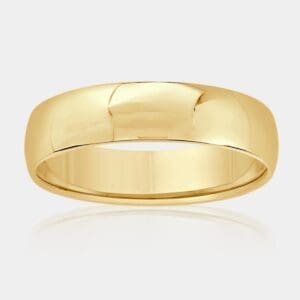 Philip Plain Gold Wedding Band