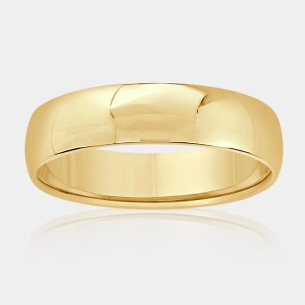 Philip Plain Gold Wedding Band