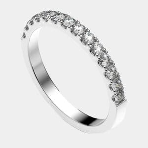 Split Share Claw Diamond Ring