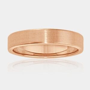 Matthew Men's Rose Gold Wedding Ring