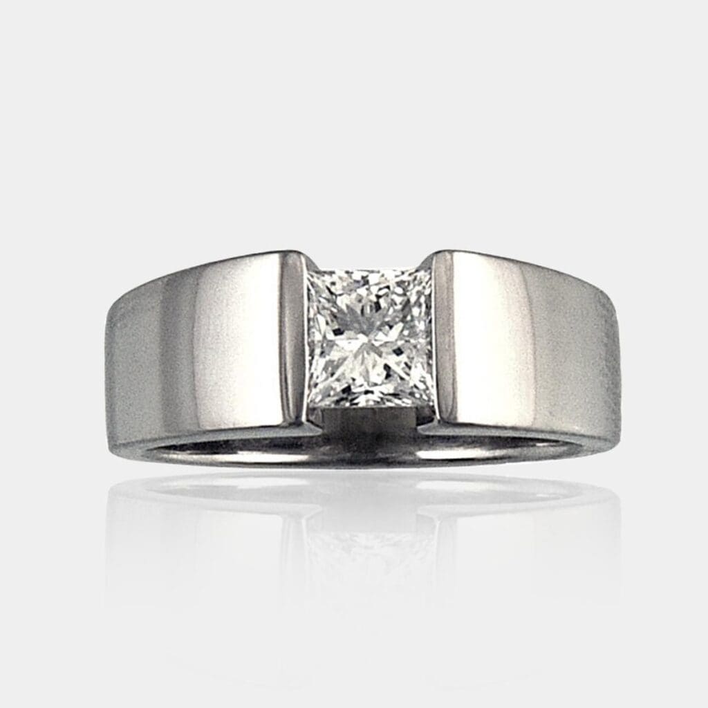 Josephine Contemporary Princess Cut Fashion Ring