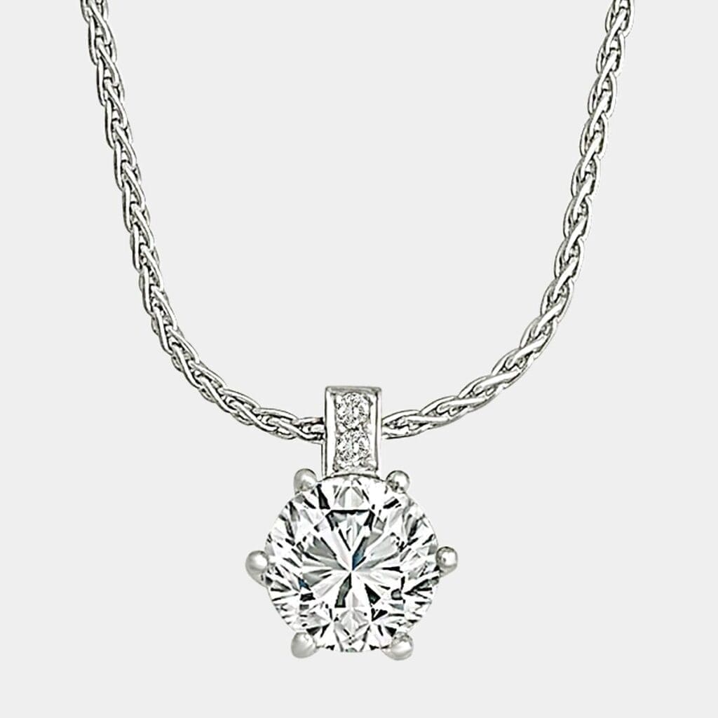 Ron Solitaire Diamond Pendant