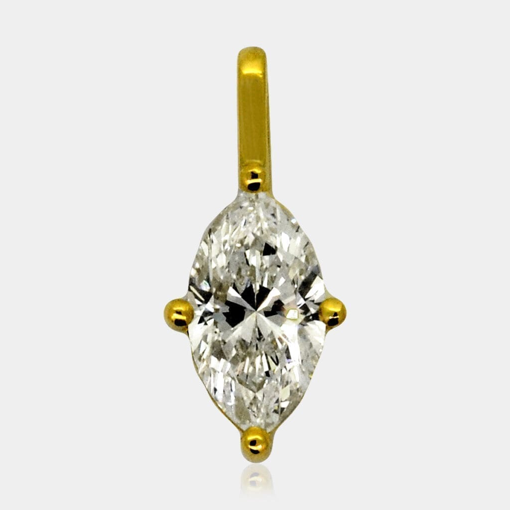 Marquise Diamond Pendant